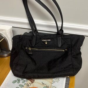 Michael Kors Black Signature Tote Bag
